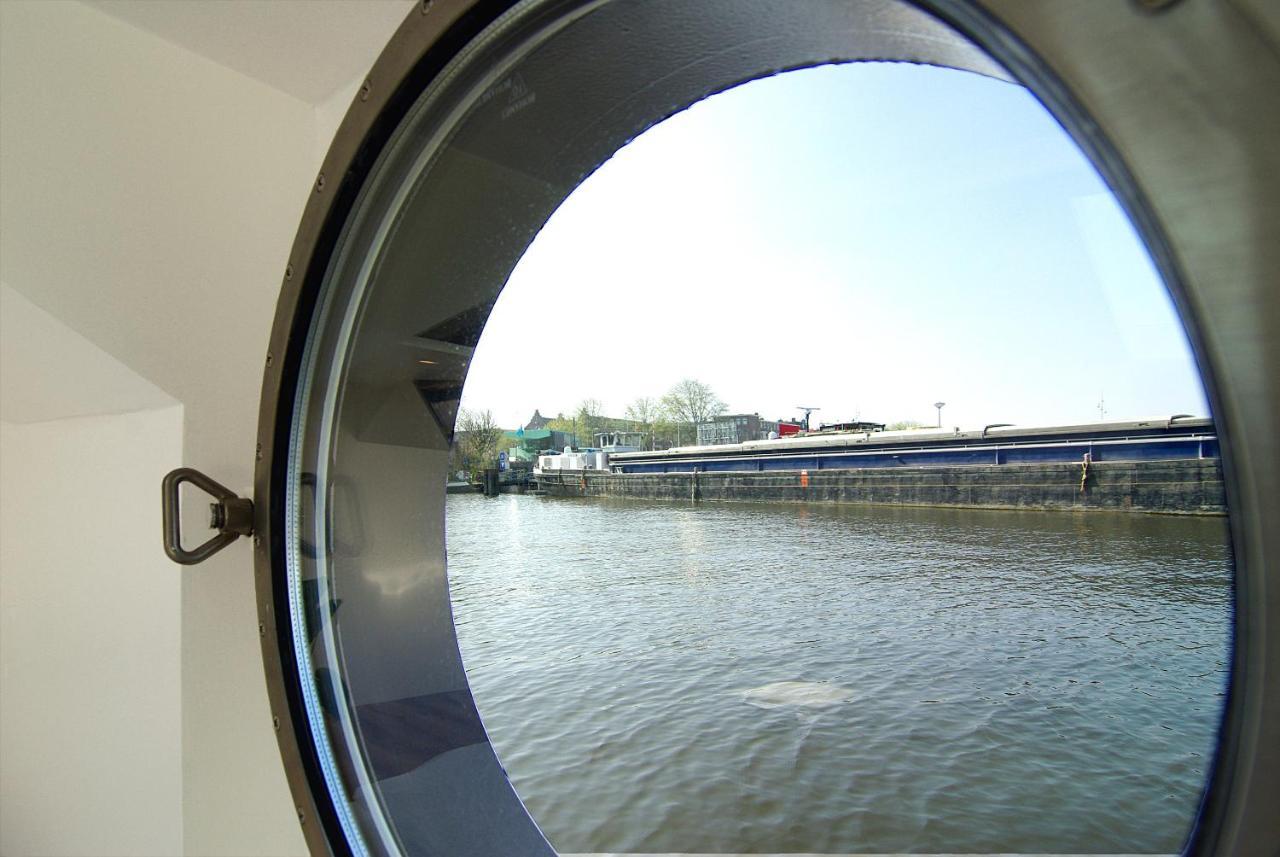 Eco Houseboat Hotell Amsterdam Eksteriør bilde