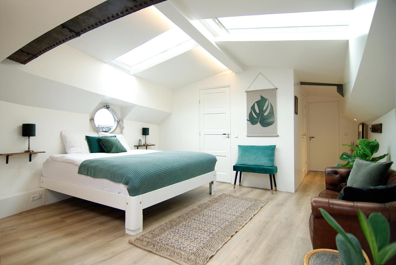 Eco Houseboat Hotell Amsterdam Eksteriør bilde