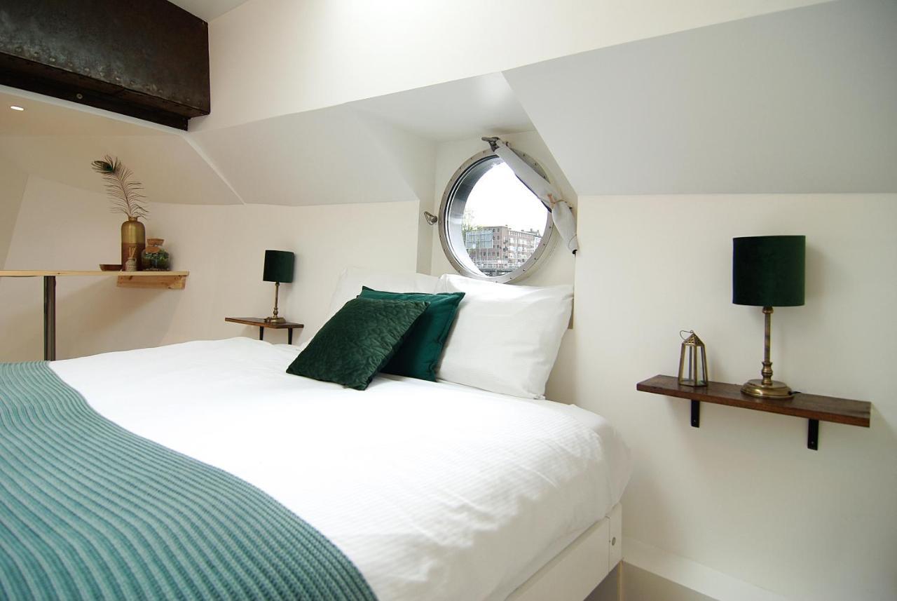 Eco Houseboat Hotell Amsterdam Eksteriør bilde