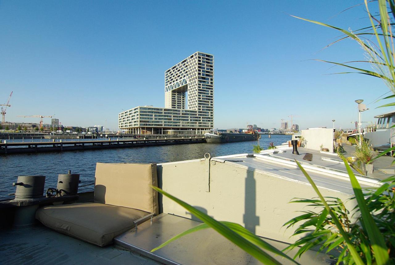 Eco Houseboat Hotell Amsterdam Eksteriør bilde