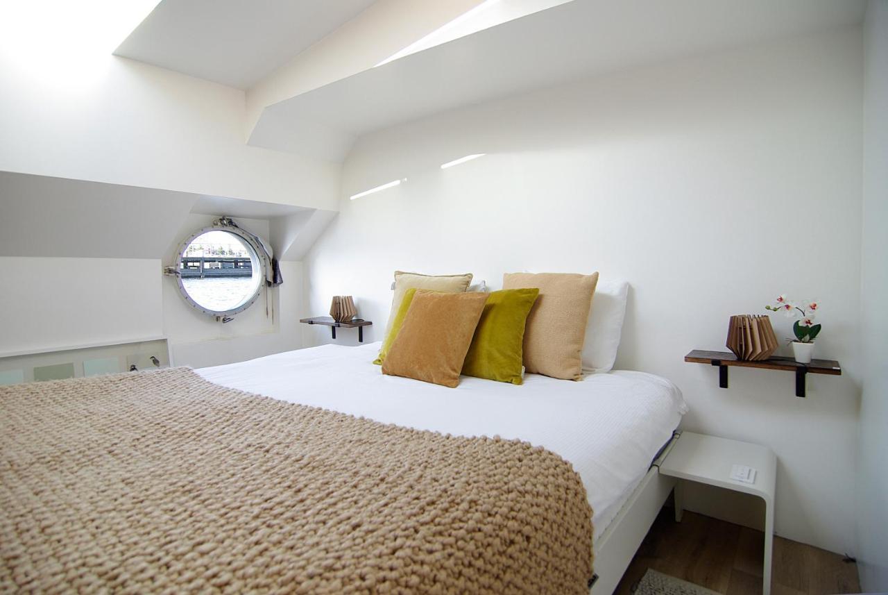 Eco Houseboat Hotell Amsterdam Eksteriør bilde