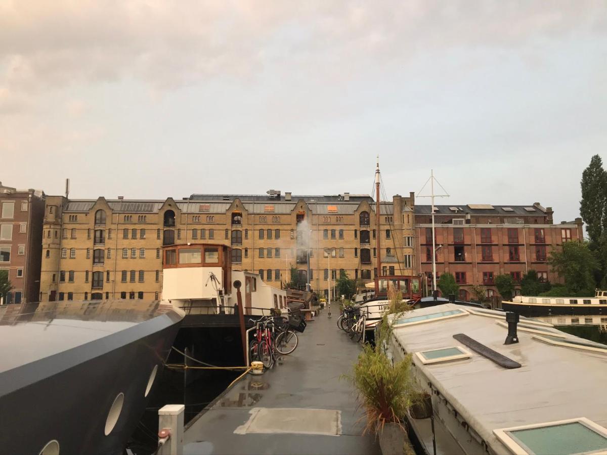 Eco Houseboat Hotell Amsterdam Eksteriør bilde