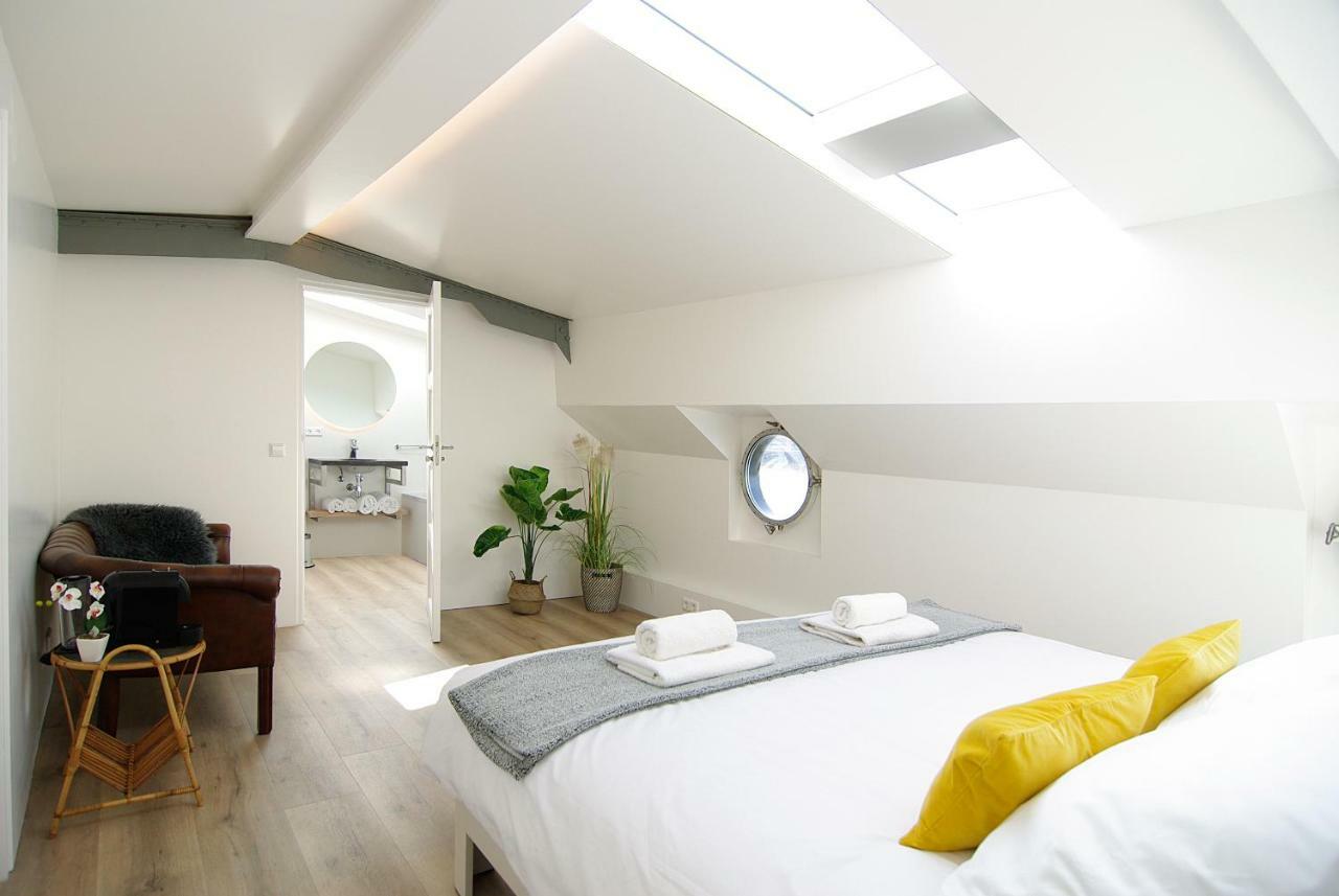 Eco Houseboat Hotell Amsterdam Eksteriør bilde